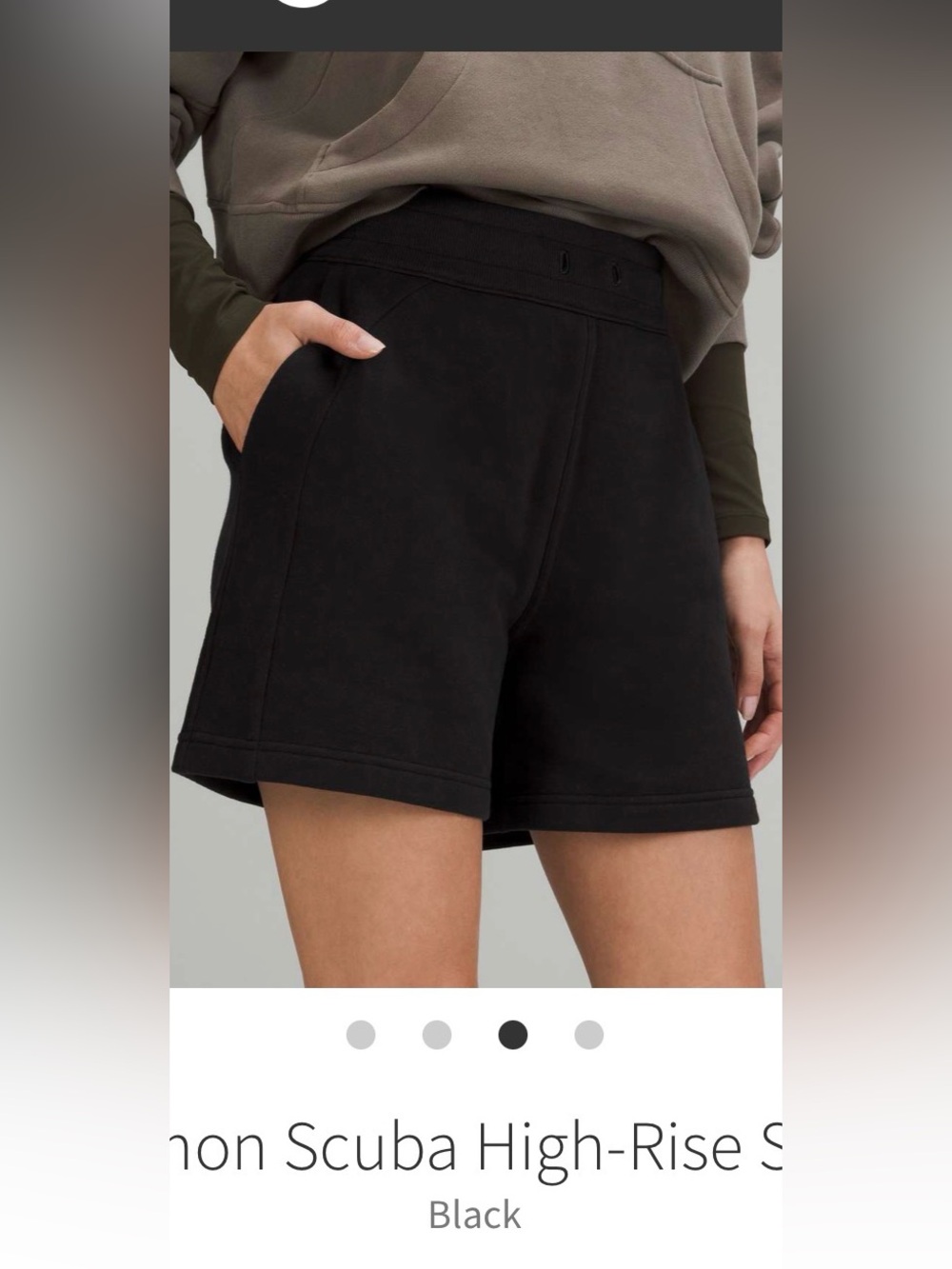 Lululemon Scuba High-Rise Short 5”